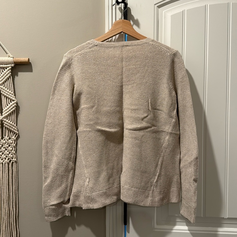 Madewell | Oatmeal Riverside Textured Sweater
